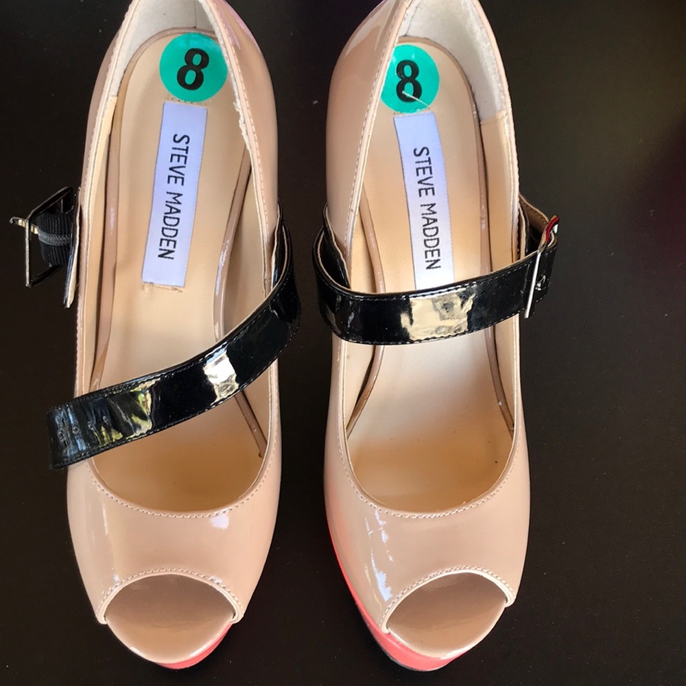Steve Madden multi color heels
